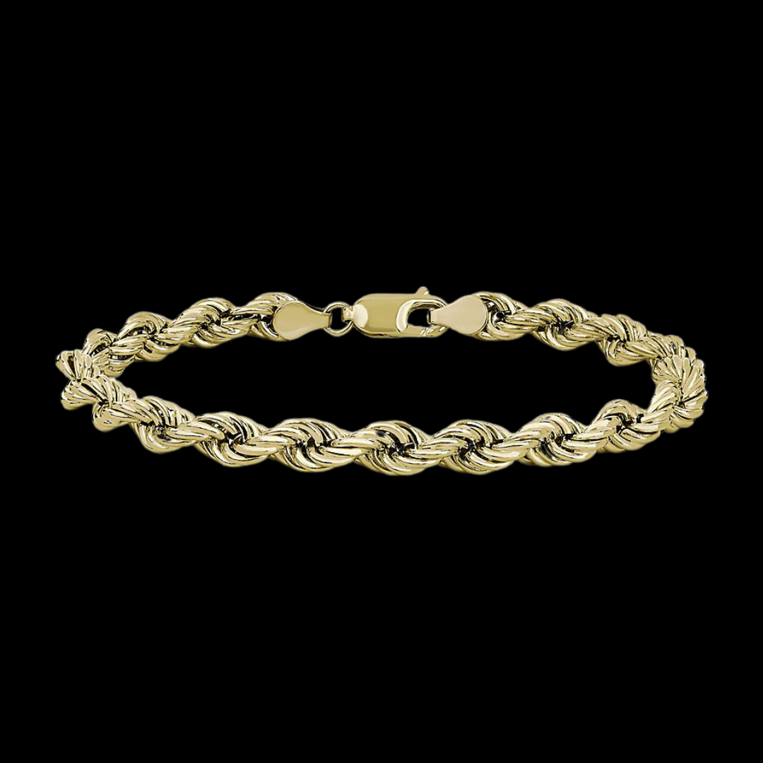 Rope Chain Bracelet Yellow