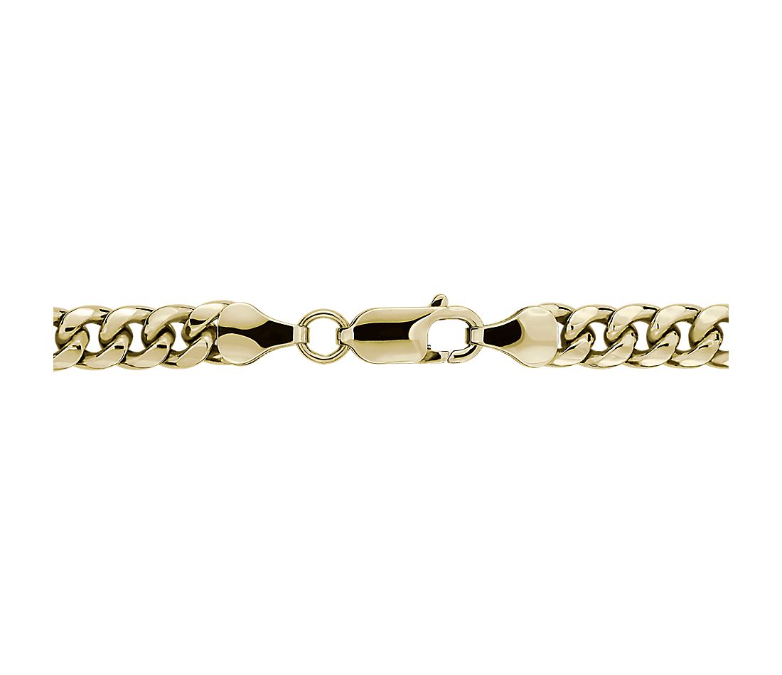 Miami Cuban Bracelet 14K Yellow