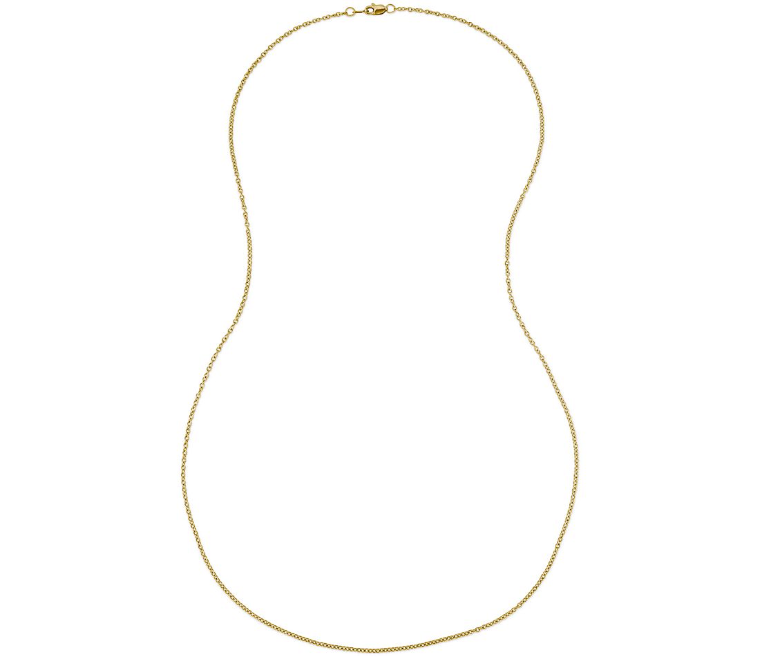 Cable Chain 14K Yellow