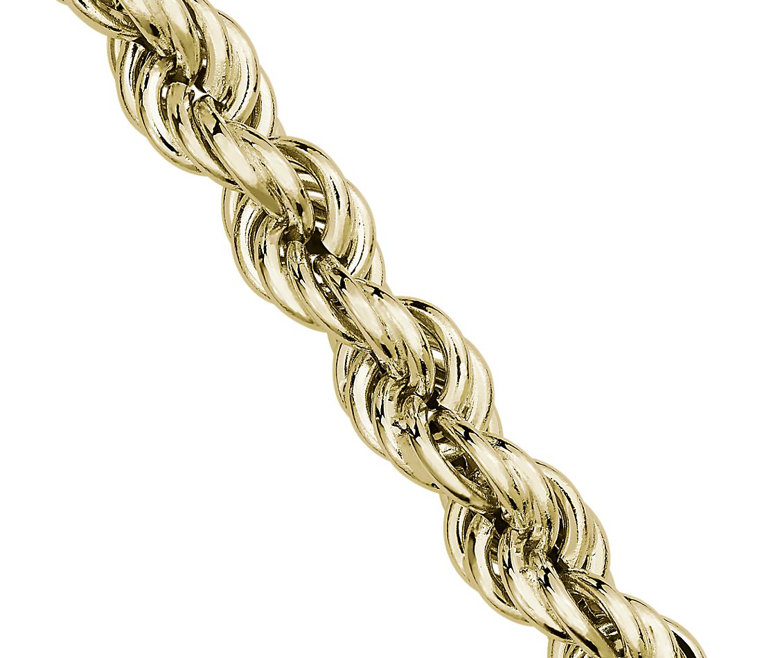 Rope Chain Bracelet Yellow